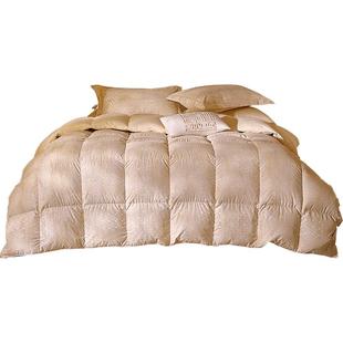 水星家纺90白羽绒冬被保暖被芯抗菌防螨单双人被四季被子新年礼物