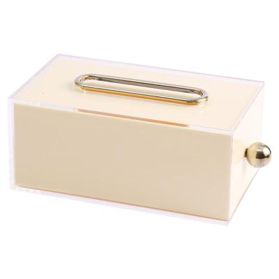 XEMO亚克力纸巾盒收纳盒抽取式