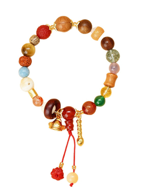 高中状元多宝十八籽文昌手链