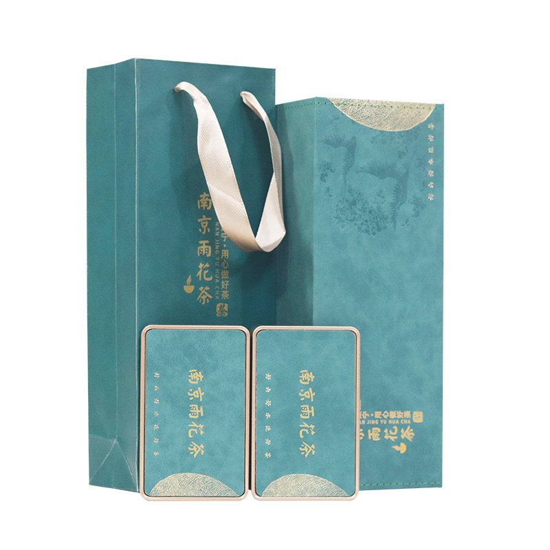 聚宁南京特产雨花茶2026新茶浓香型耐泡绿茶250g礼盒装