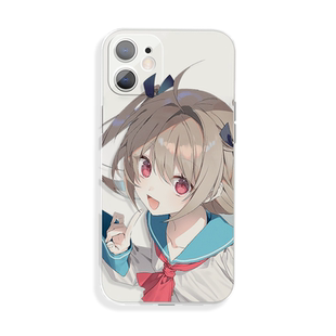 日系萝莉可爱的亚托莉手机壳硅胶苹果17pro二次元vivos16适用于iQOOz9真我oppok13小米14红米k70荣耀80魅族21