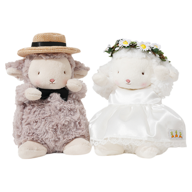海湾兔情侣小羊公仔情人节礼物送女友玩偶压床娃娃一对bunnies