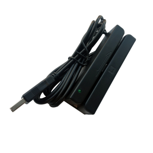 全三轨道磁条卡读卡器刷卡机MSR580磁卡阅读器会员USB划卡查询器