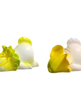 蔬菜公仔桌面工位小摆件解压可爱