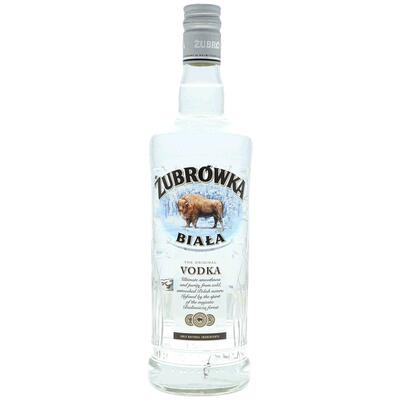 欧洲直邮Zubrowka瓶装伏特加700ml玻璃瓶设计口感独特醇厚烈性