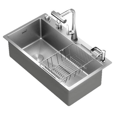 卡琥H8Max旧双槽改不锈钢大单槽