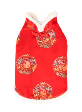 狗狗衣服新年唐装徕本