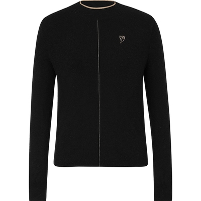 【羊毛羊绒混纺】娜尔思针织衫修身显瘦女2025年秋季新款上衣