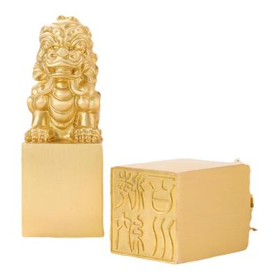 可镀真金铜质印章个性定制礼品