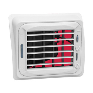 龙鹏环保空调出风口冷风机管道可调节pp风口厂房网吧单联侧出风口