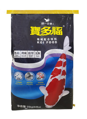 台湾统一多福锦鲤专用饲料