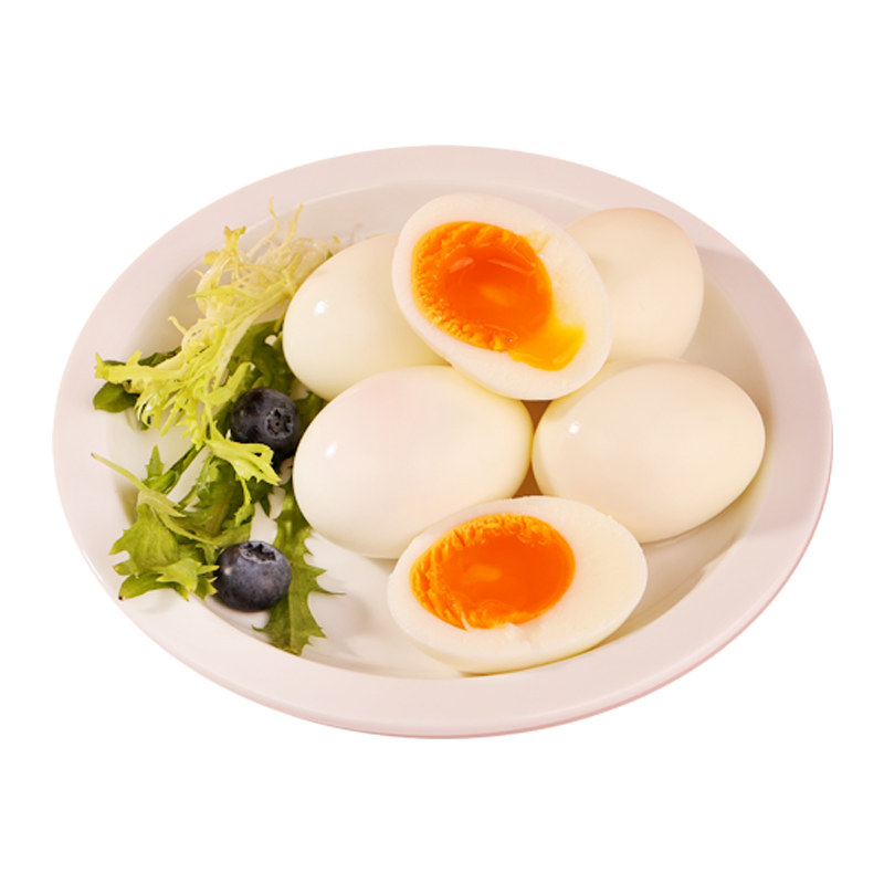 橙子快跑溏心蛋溏心卤蛋即食早餐