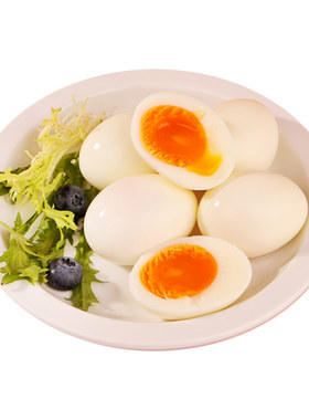 橙子快跑溏心蛋溏心卤蛋即食早餐