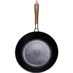 瑞典Ronneby Bruk纯铸铁平底锅无涂层深煎锅牛排牛扒生铁炒锅家用