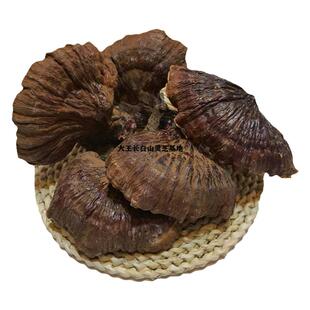 长白山林下野生灵芝整朵干货赤芝松杉灵芝250克正品拍2份顺丰包邮