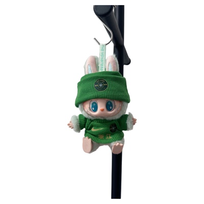 中超浙江绿城布布labubu娃衣一二三代都可以穿毛绒玩具公仔潮玩