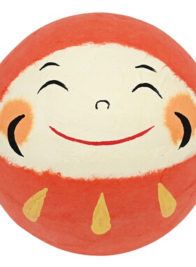 日本进口龙虎作和纸达摩不倒翁