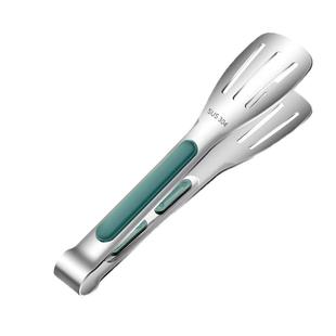 304不锈钢食品夹厨房防烫煎牛排食物专用烧烤烤肉菜饼工具包夹子1