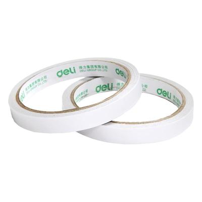 粘性强绵纸胶带双面胶带得力