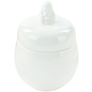 酒店餐具纯白陶瓷汤盅餐厅饭店家用带盖燕窝碗炖罐创意鱼翅盅炖盅