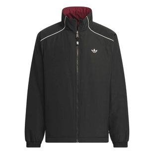 王安宇同款双面穿宽松保暖棉服男装adidas阿迪达斯三叶草