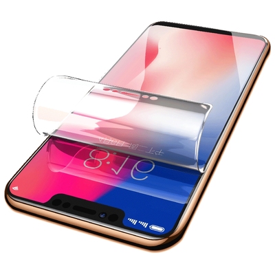 柠乐适用苹果系列钢化水凝软膜