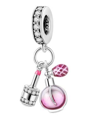 热销珠子人物与生活系列—电话吊坠铜镀银925温暖的祖母串饰