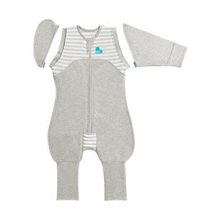 lovetodream婴儿睡袋分腿式宝宝睡袋防惊跳投降式襁褓四季通用款