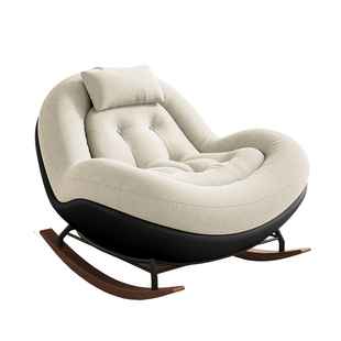 阳台摇摇椅躺椅成人可睡觉2025新款懒人沙发晒太阳椅坐睡两用摇椅