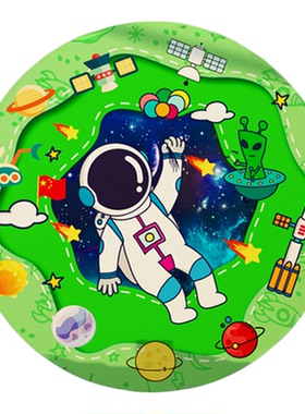 科技ai主题教室布置幼儿园环创材料成品创新黑板报文化墙面贴材料