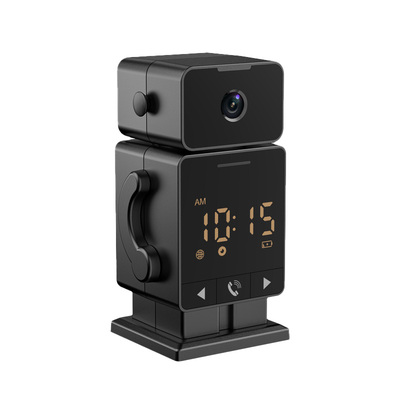 机器人监控无线闹钟免插电摄影像