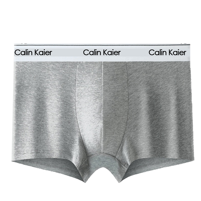 CK&L正品男士内裤男款纯棉平角裤大码宽松透气男生四角短裤礼盒装