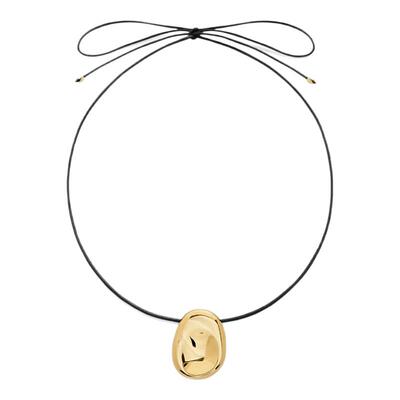 Monica Vinader莫妮卡 Aria金银曲项链气质款锁骨链轻熟风轻奢女