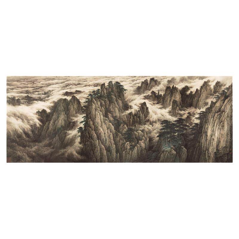 高清艺术喷绘画芯临摹学习卷轴画