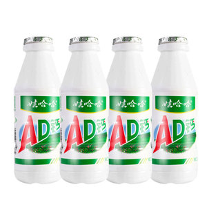 娃哈哈AD钙奶饮料220g大瓶装哇哈哈早餐酸甜8090怀旧饮品