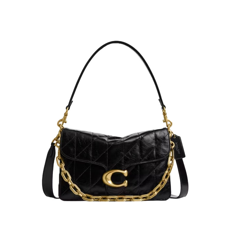 【自营】COACH/蔻驰可拆卸链条肩带女士时尚单肩斜挎手提包CY919