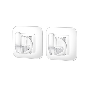 窗帘挂钩免打孔钩子墙上挂浴帘的挡条门帘子固定收纳绑带环扣墙勾