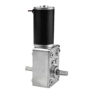 5840-31ZY减速电机直流齿轮马达断电自锁蜗轮12v24电动机调速电机