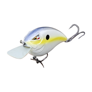 ARK电木方舌板窄体胖子Z-FLAT浅层路亚假饵定制特氟龙三本钩Crank