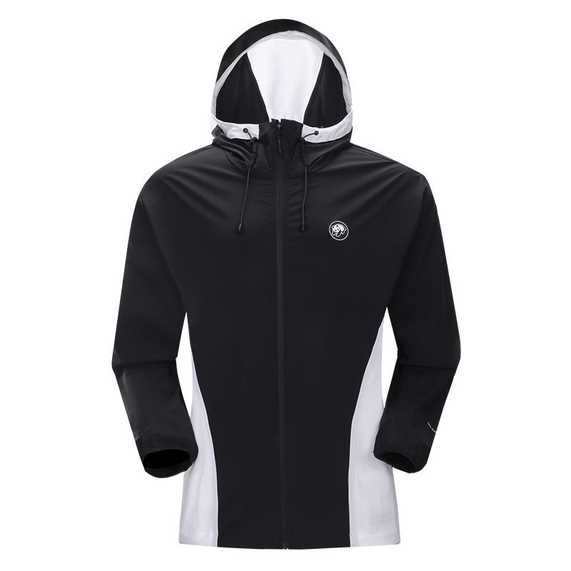 骆驼熊猫系列户外防晒衣男款夏季轻薄透气宽松钓鱼防晒外套皮肤衣