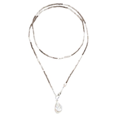 SOFTROOM水晶巴洛克珍珠长项链