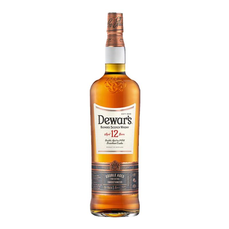 【官方直营】Dewar's帝王威士忌洋酒12年威士忌700ml调酒基酒洋酒