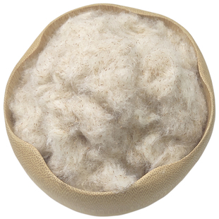 天然蒲绒枕头蒲絮水蜡烛蒲草香蒲枕填充料香蒲绒单人枕芯填充物