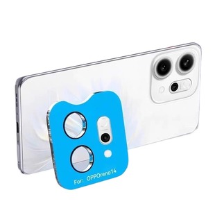 适用OPPOReno14镜头膜reno14pro钢化膜oppoReno13手机镜头保护膜OPPO新款por后置0PP0摄像头reon配件盖圈全包