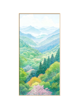 《春和景明》大芬村手绘油画风景