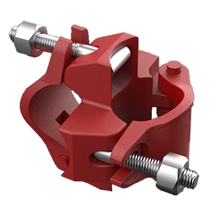 建筑钢管十字扣件脚手架卡扣镀锌管连接件直接抱箍连接器紧固扣件