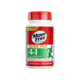 【自营】益节MoveFree骨胶原蛋白软骨UC2+MSM加锰强效骨胶原120粒