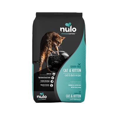 nulo金牌系列无谷低敏猫粮12磅