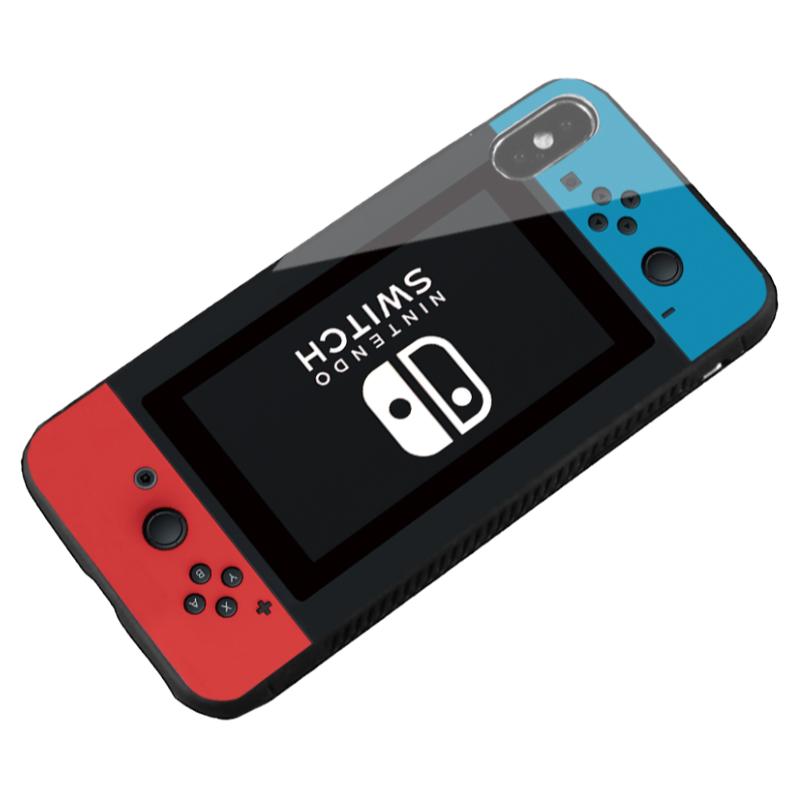 switch玻璃手机壳适用苹果16iphone15oppo华为荣耀vivo小米realme红米一加iqoo三星note1
