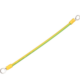 黄绿双色光伏接地线 桥架软铜线配电箱机房跨接线连接线4/6平方